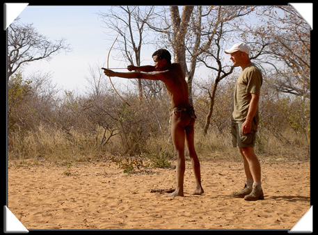 Bushman de Namibia